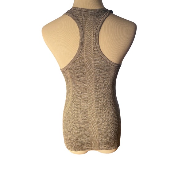 Lululemon Racerback Seamless Tank Top – Gray Space Dye – Size 4 (?) - Picture 3 of 7